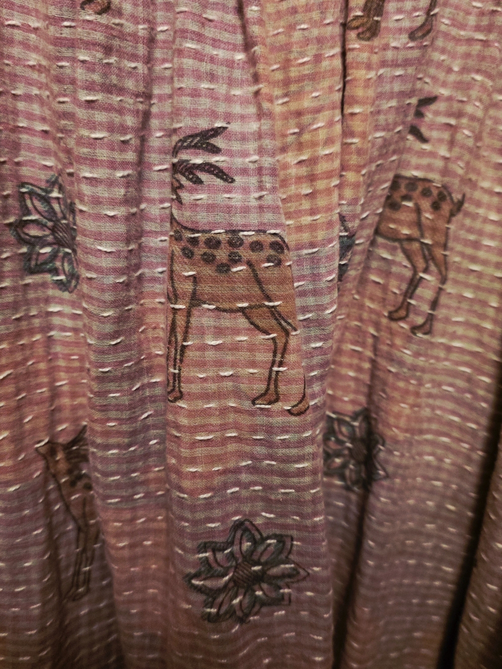 Kantha Bae Daydreamer Midi Dress 🦌🦌🦌 Rare Deer Print! - Picture 3 of 4